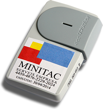 Minitac - soporte de pago en peajes de autopistas, TELETAC, Via T